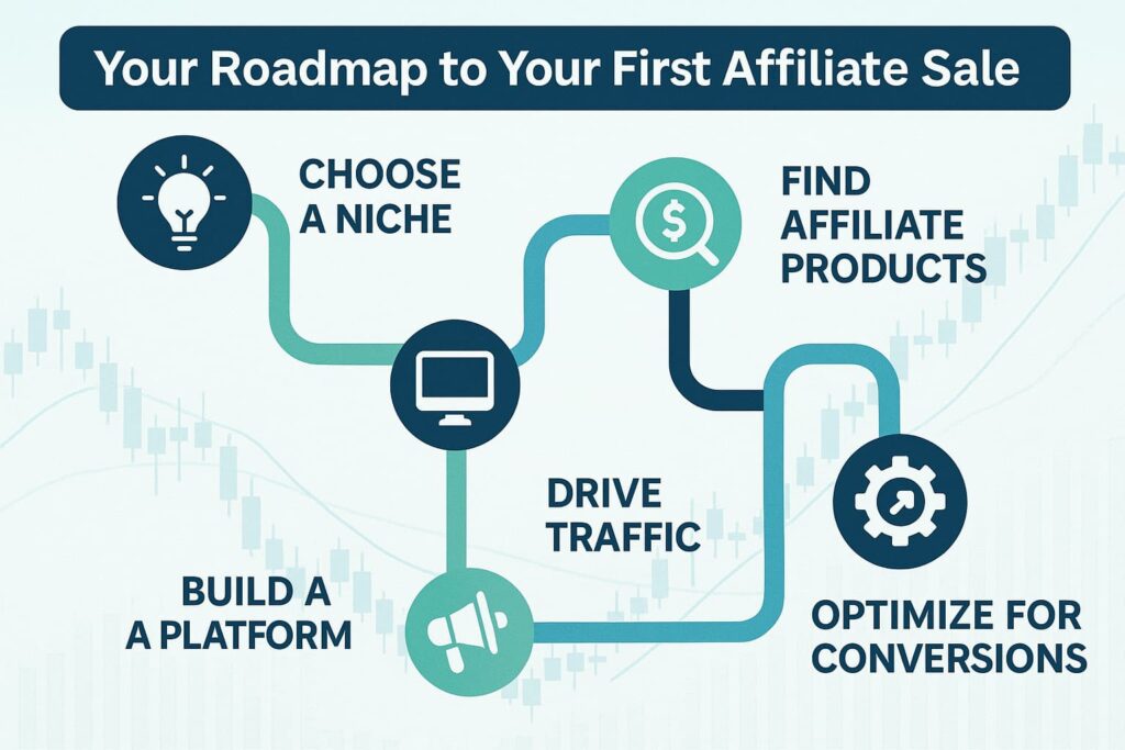 Affiliate Marketing Roadmap Infographic